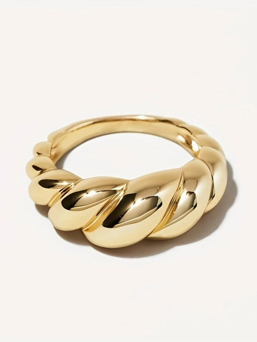 1pc Minimalist Twist Ring