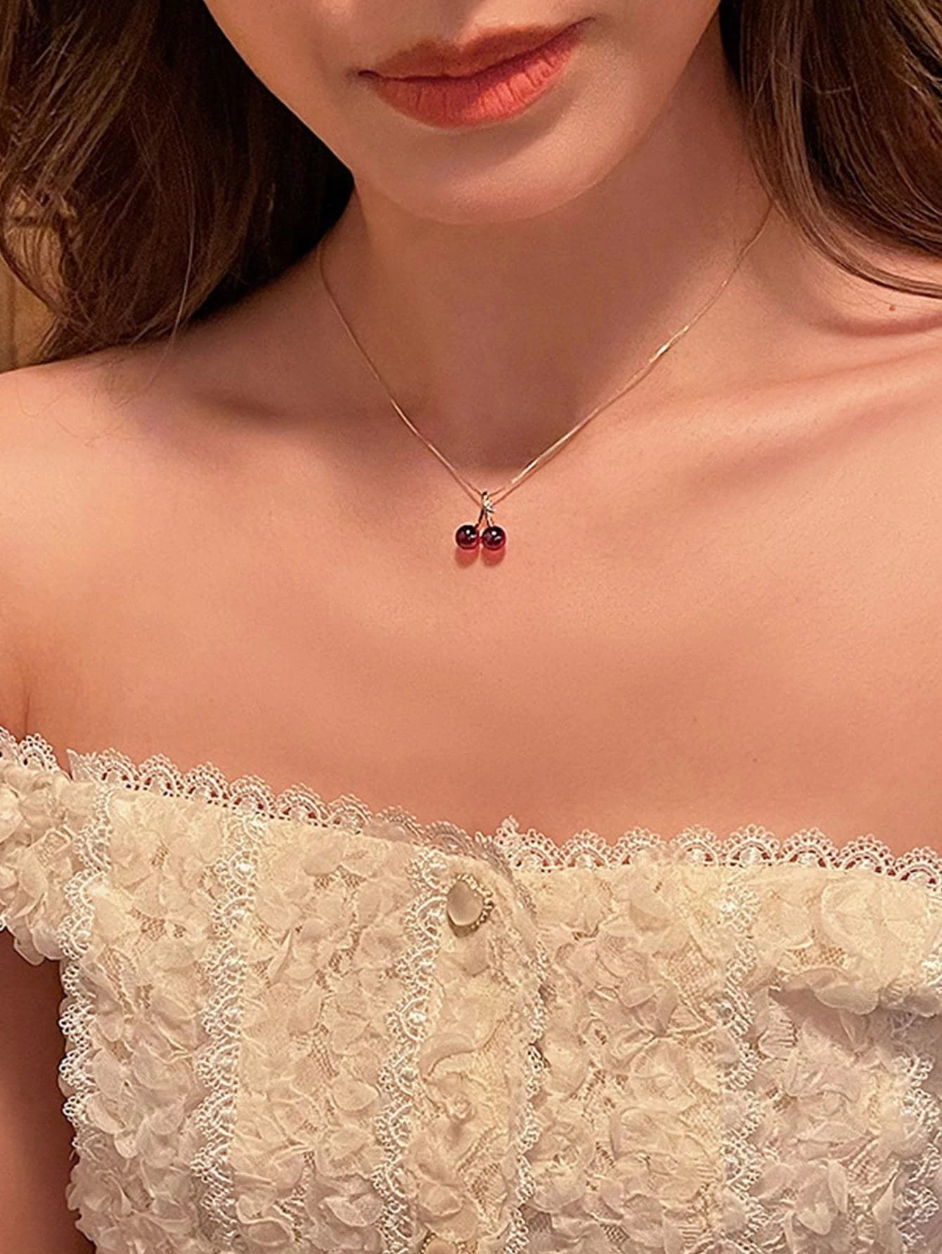 Cherry Charm Necklace