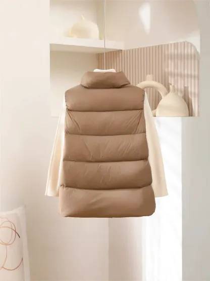 2025 Autumn/Winter New Lightweight Down Vest for Women