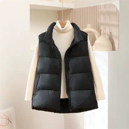 2025 Autumn/Winter New Lightweight Down Vest for Women