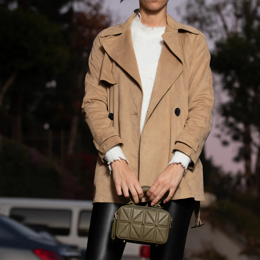 Small Crossbody Bag Olive Green