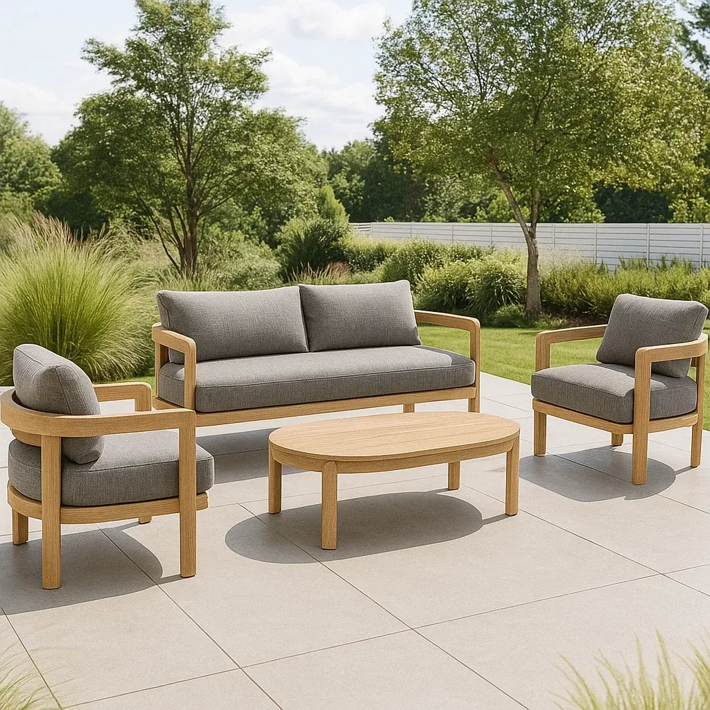 Mobilier de jardin,Ensemble de canapés de jardin - LuxuryFurnis