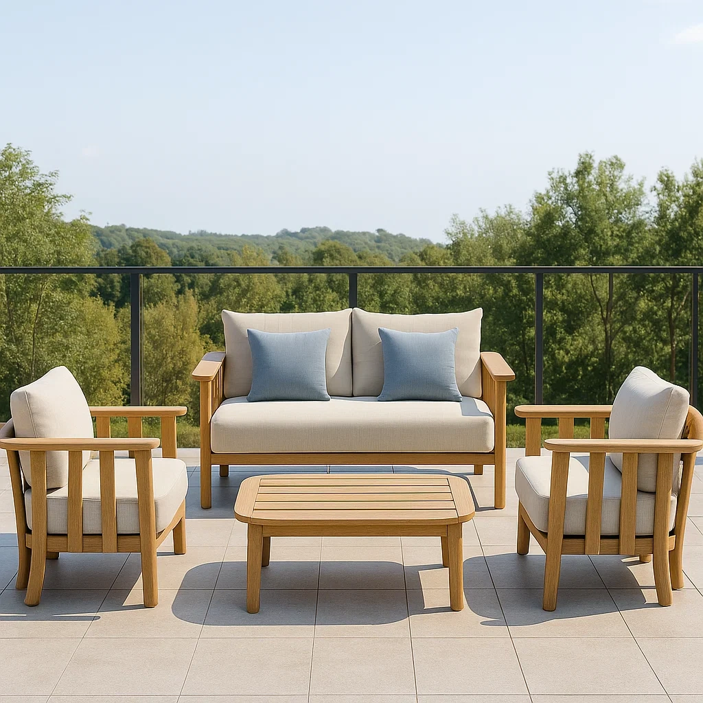 Mobilier de jardin,Ensemble de canapés de jardin - LuxuryFurnis