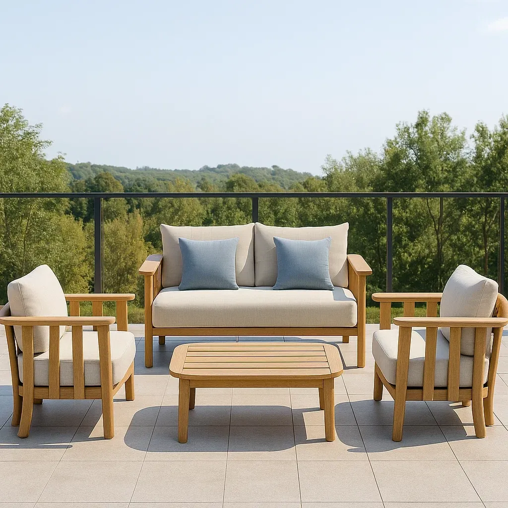 Mobilier de jardin,Ensemble de canapés de jardin - LuxuryFurnis