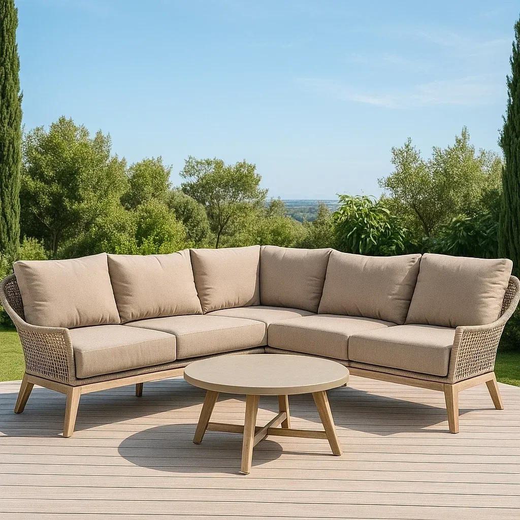 Mobilier de jardin,Ensemble de canapés de jardin - LuxuryFurnis