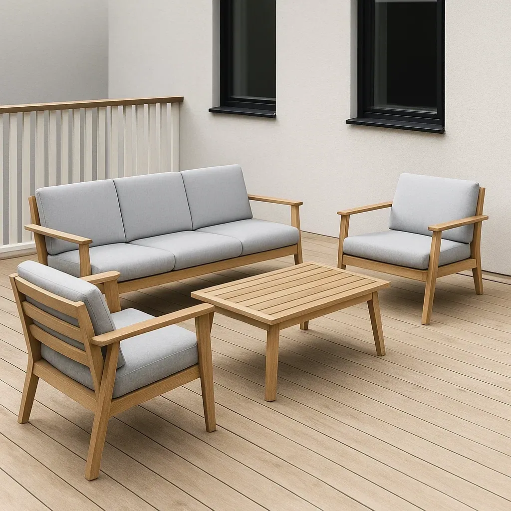 Mobilier de jardin,Ensemble de canapés de jardin - LuxuryFurnis