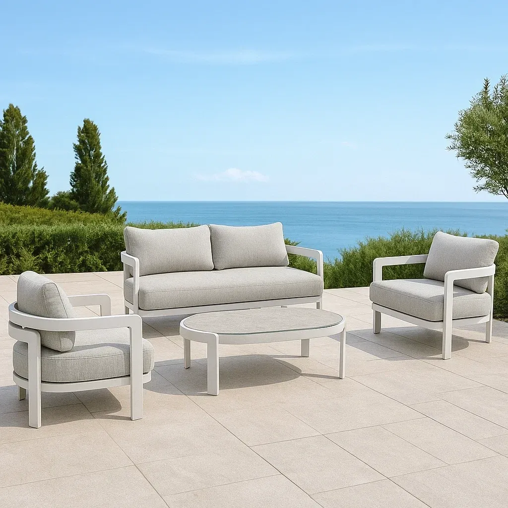 Mobilier de jardin,Ensemble de canapés de jardin - LuxuryFurnis