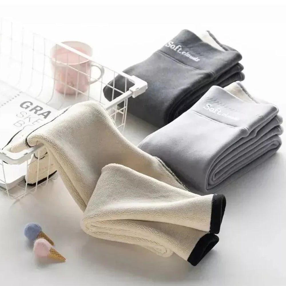 Saphirvogel™ Lässige, warme, mit Fleece gefütterte Leggings für den Winter