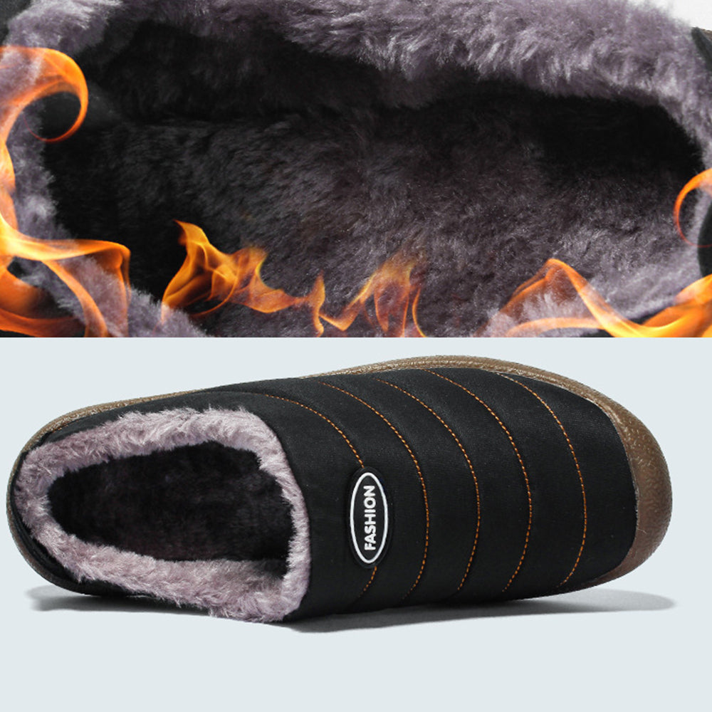 Saphirvogel™Wasserdichte Winter-Fleece-Hausschuhe