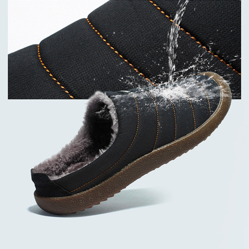 Saphirvogel™Wasserdichte Winter-Fleece-Hausschuhe