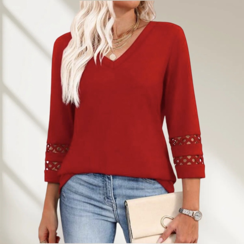 Cosline 2026 Trendy V Neck T Shirts