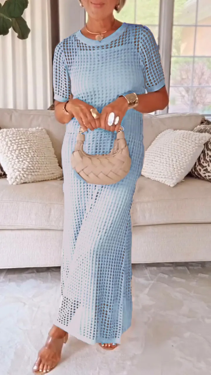 Cosline Cut-Out Long Maxi Dress