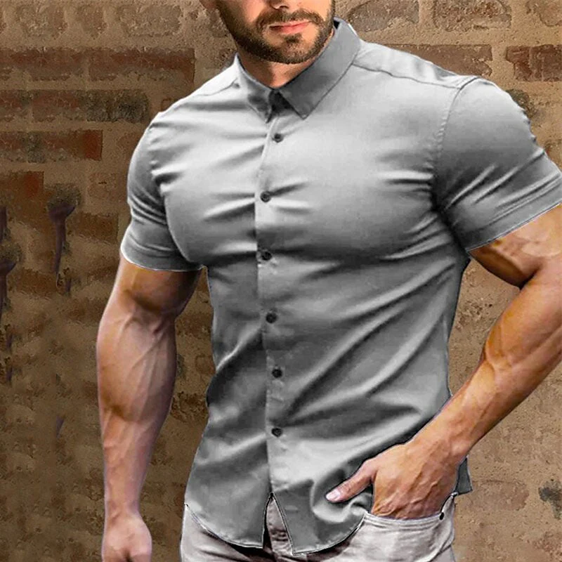 Cosline Men's Non-Iron Button Up Shirts