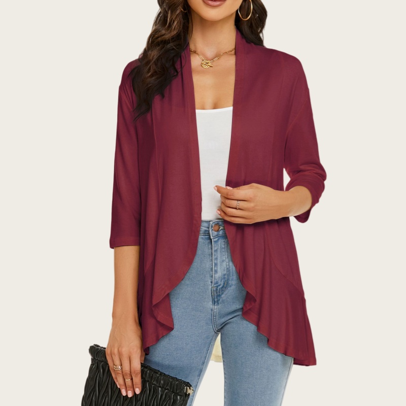 Cosline Women's Casual Lightweight Open Front Cardigans