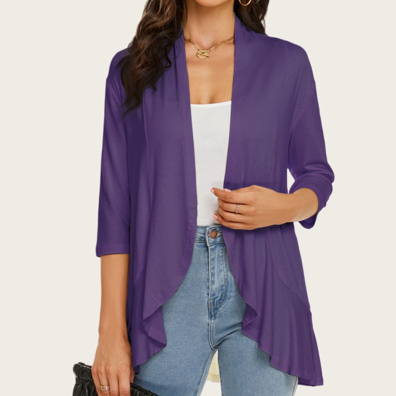 Cosline Women's Casual Lightweight Open Front Cardigans