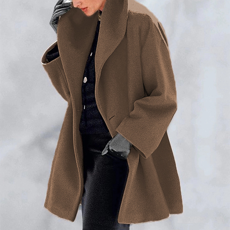 Cosline Elegant wool coat for women