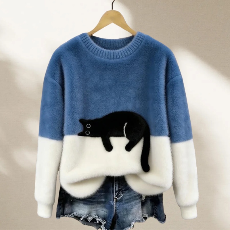 Cosline Cute Kitten Sweater for Women