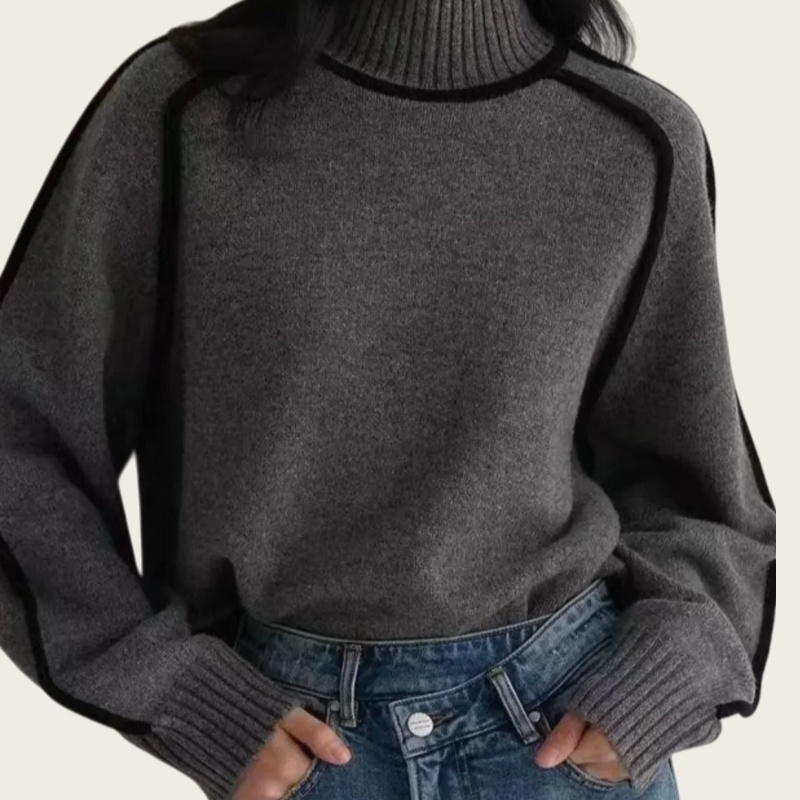 Elegant Women Turtleneck Sweater