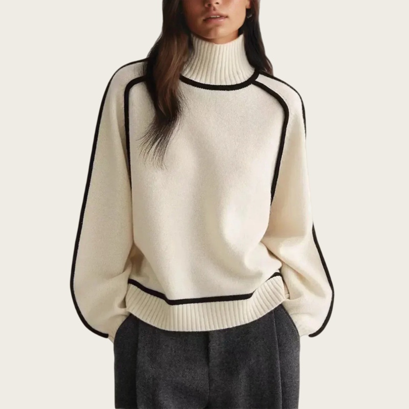 Elegant Women Turtleneck Sweater