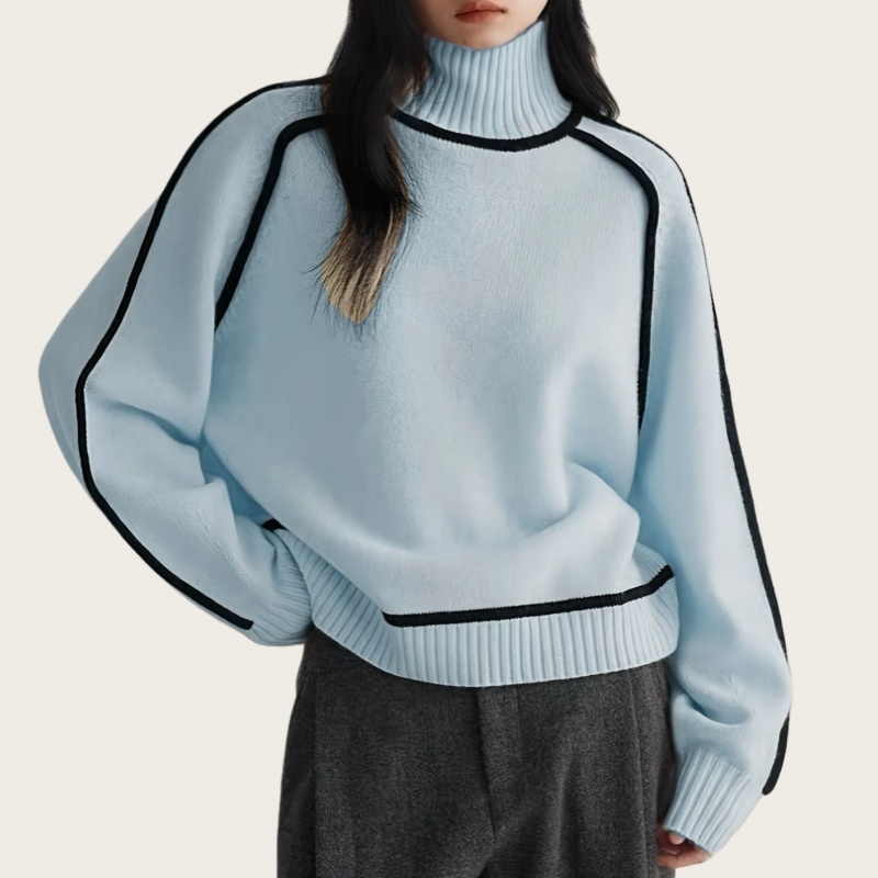 Elegant Women Turtleneck Sweater