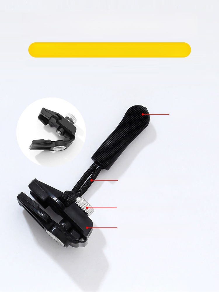 Removable zipper repairer