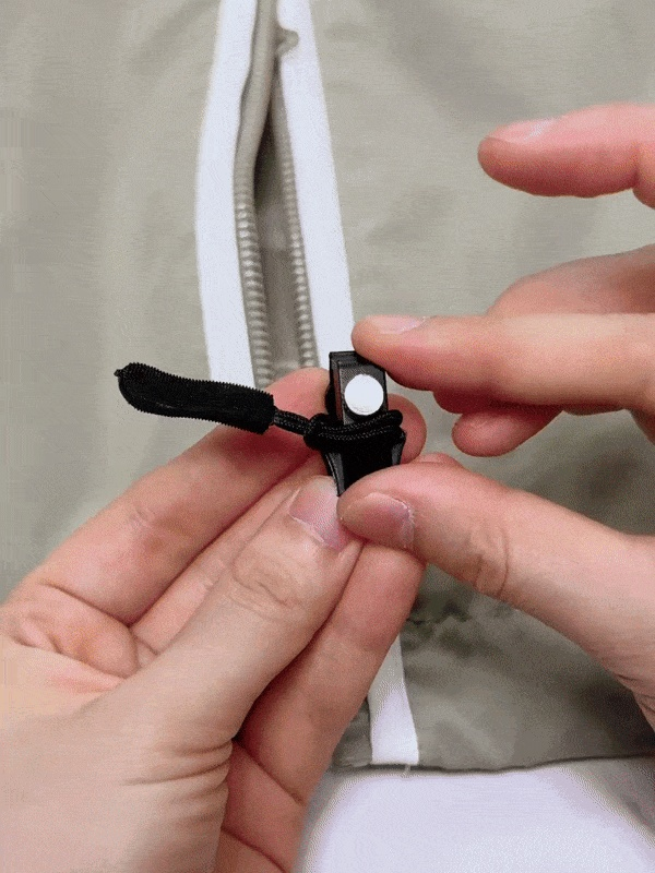 Removable zipper repairer