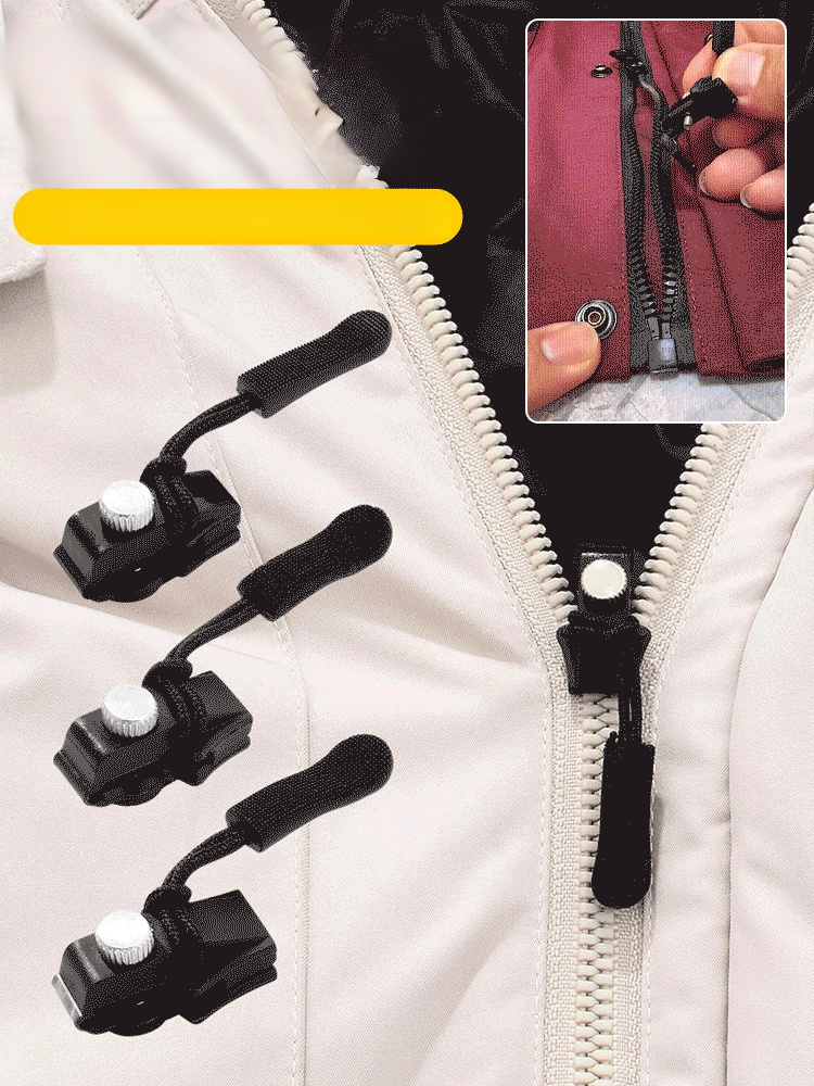 Removable zipper repairer