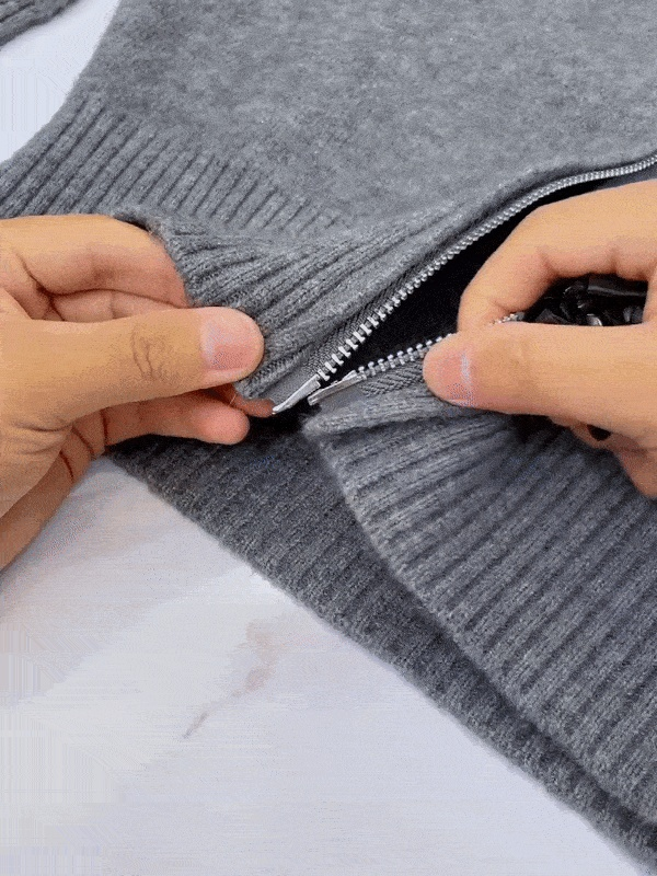 Removable zipper repairer