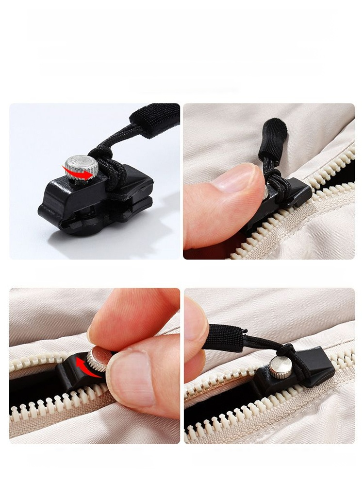 Removable zipper repairer