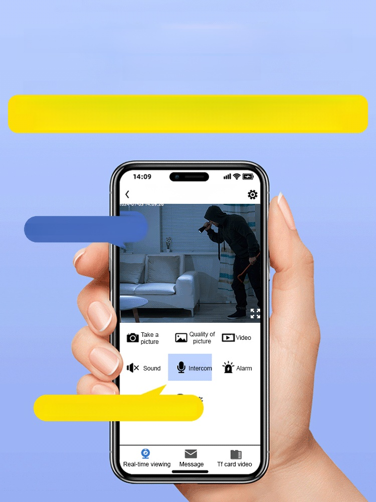 💜No Wi-Fi or wiring is required, 90-Day Battery Life, setup is simple, and it can be easily used with a single switch and smartphone scanning