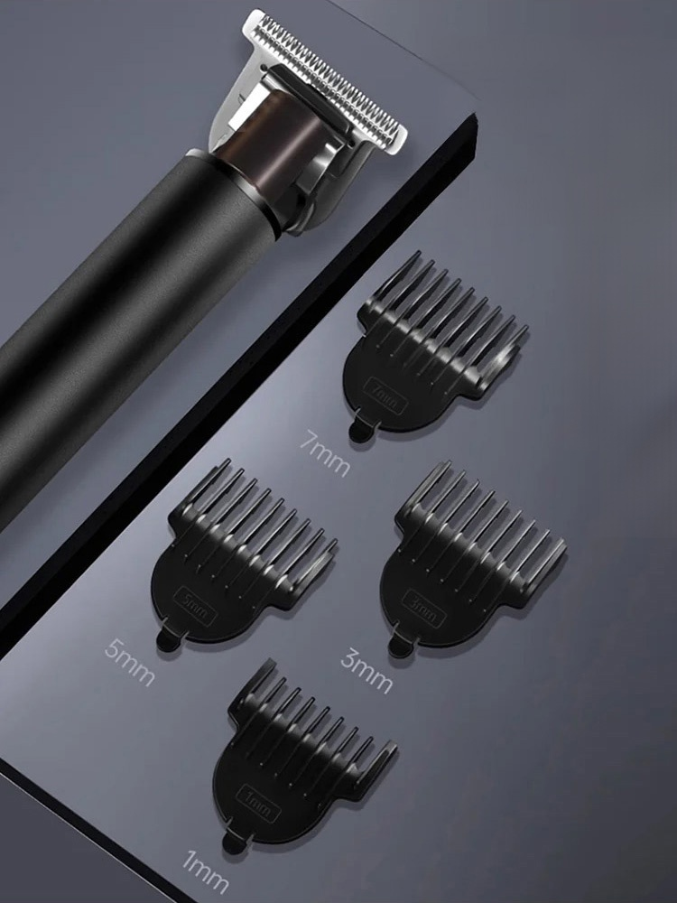 Silent and no-stuck hair Electric oil-cut carving hair clipper, The ultimate carving trimmer. Skin-close precision for that perfect sharp look.