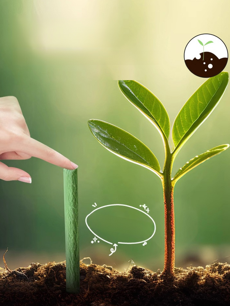 Simply insert them into soil and they slowly release the nutrients your flowers and vegetables need over 90 days, helping them thrive.