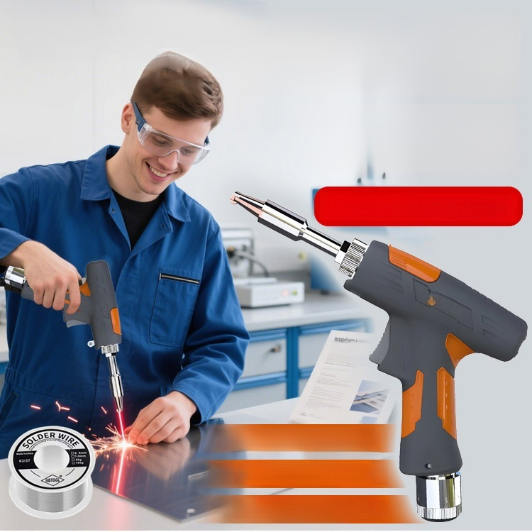 3-in-1  High-performance welding gun, Cut, rust remover & weld in one! 🔥Not only can you weld all types of metal, but you can also cut them. It's easy to use, even for beginners. Plus, it won't hurt your eyes!