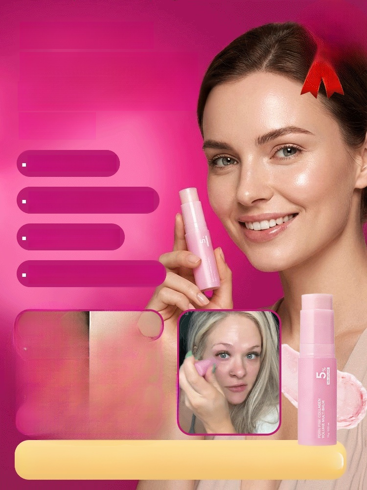Collagen-Enriching Multi-Effect Balm, Anti-Aging Anywhere! With French Patented Ingredients to Target Neck & Eye Wrinkles.