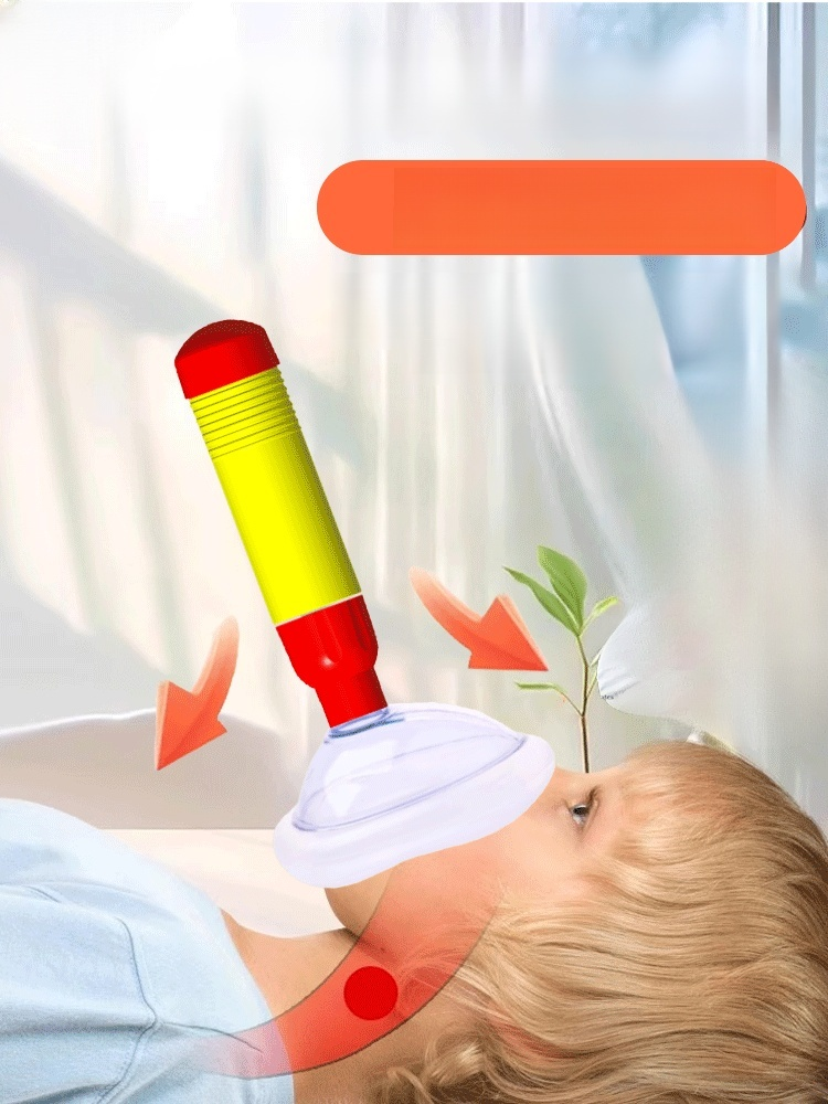 【Save a Life in Seconds. Anti-Choking.】Portable first aid choking device, Stop choking deaths! Powerful suction clears airways in 1 second. Home essential.