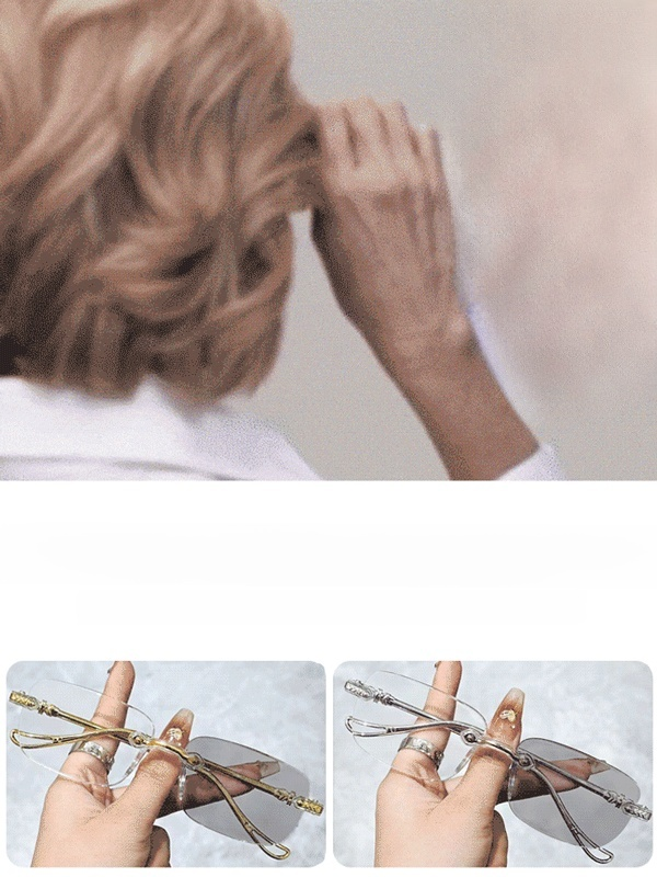 [Smart zoom and color changing] One pair for EVERYTHING! 🧠 Watch these smart lenses auto-focus in real-time! Blue-light blocking, anti-glare, and scratch-resistant. The last pair of glasses you'll buy