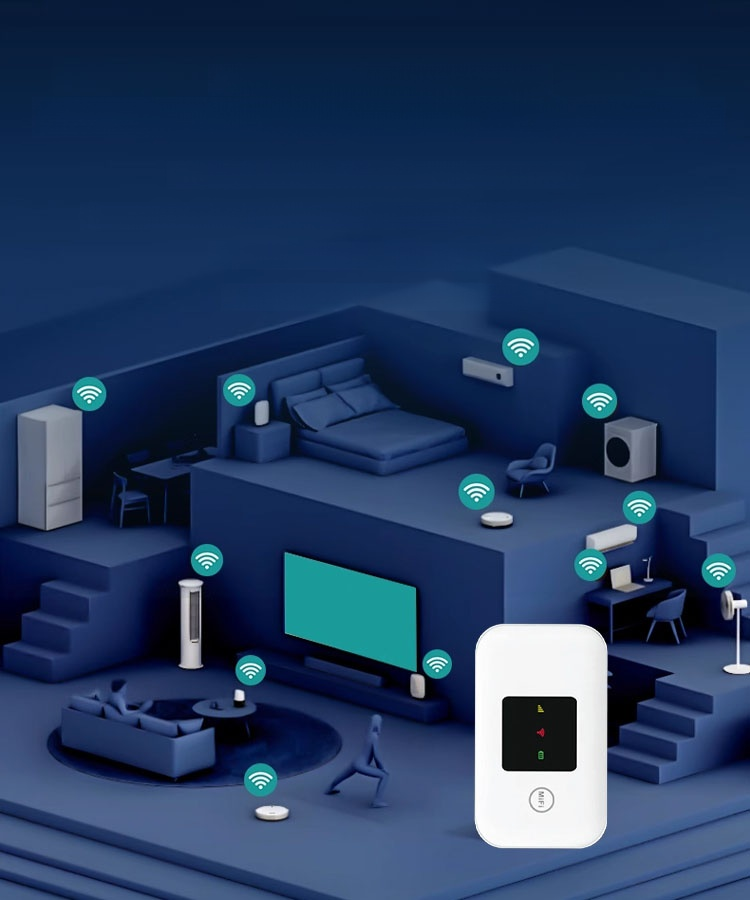 Free Internet in Your Pocket 5G Router, Enjoy 5G high-speed satellite internet anywhere, anytime—one-time payment with zero monthly fees and global coverage.