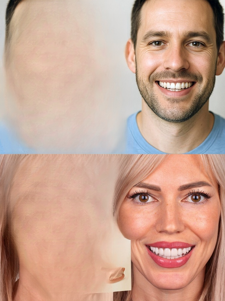  [Epic Upgrade] Premium Full Cover Dentures, Latest 3rd-gen silicone dentures: No grinding, 1min fit, natural. Pay after delivery if satisfied.