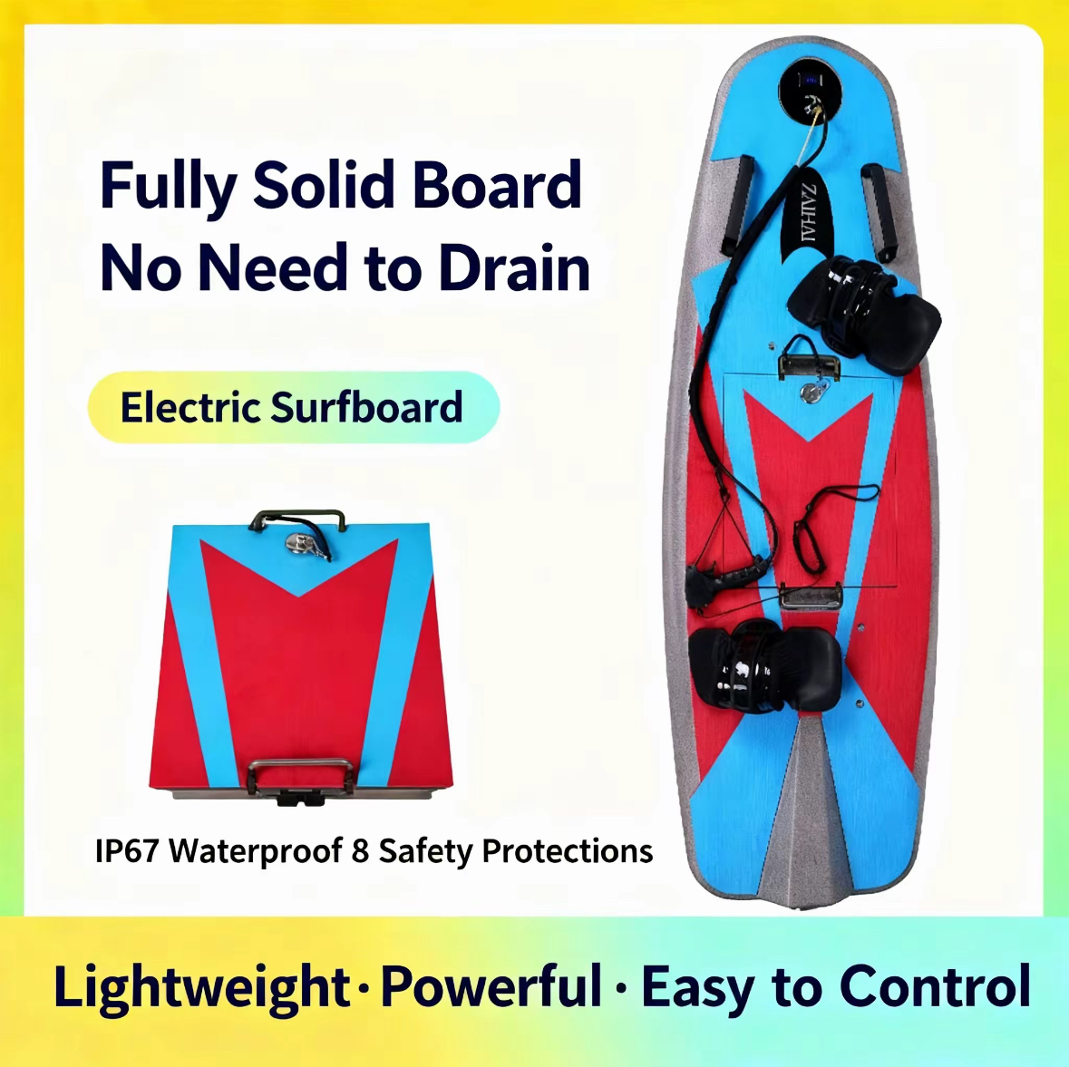 ZAI HAI| Electric Surfboard | RIDER H1 12KW | Best