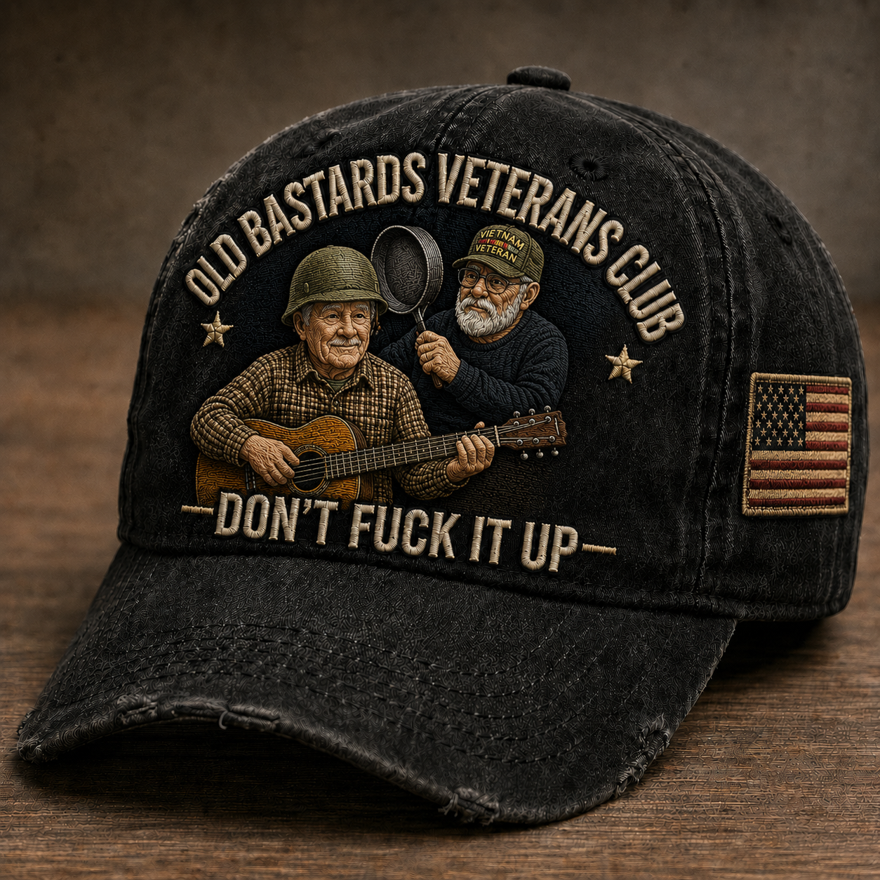 🪖 Old Bastards Veterans Club Hat