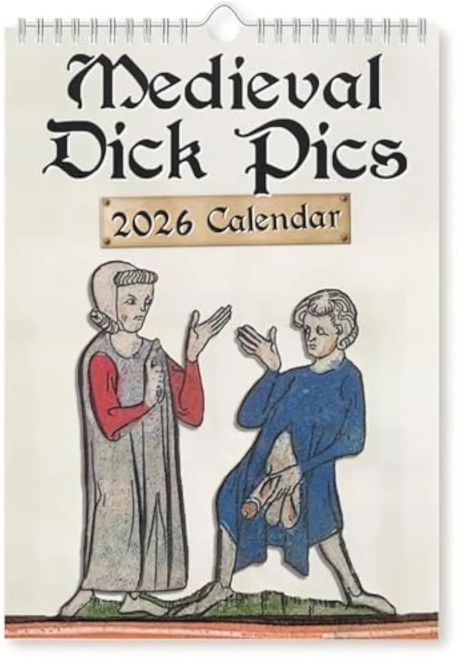 😂Medieval Dick Pics 2026 Calendar