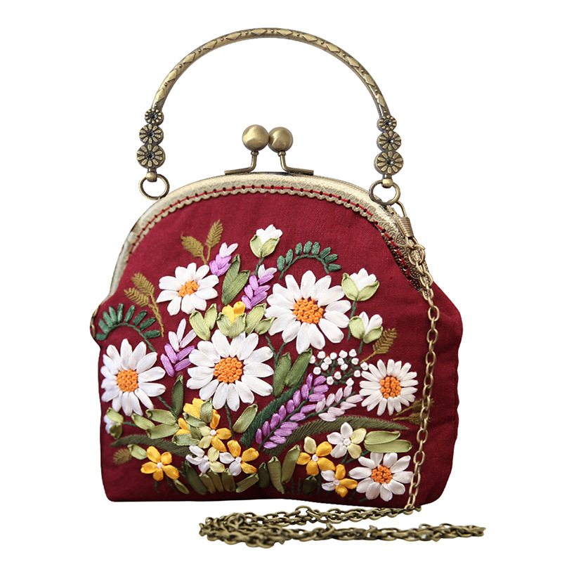 DIY Wallet-Flowers in bloom