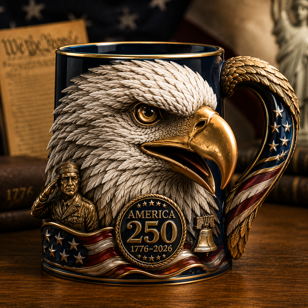 🔥LAST DAY 60% OFF-America 250th Eagle Tribute Mug 🦅🇺🇸