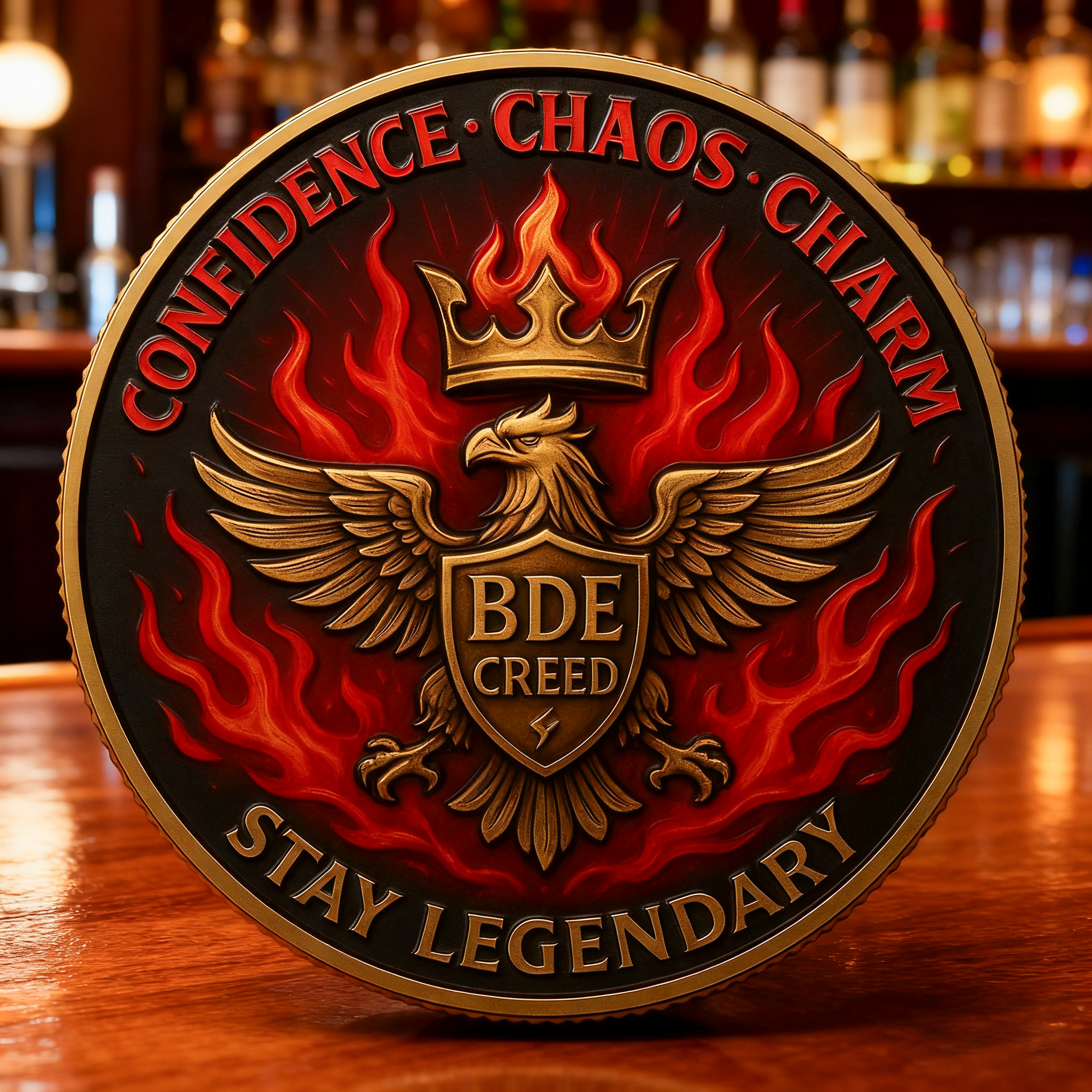 🔥BIG DICK ENERGY – Certified Badass Coin