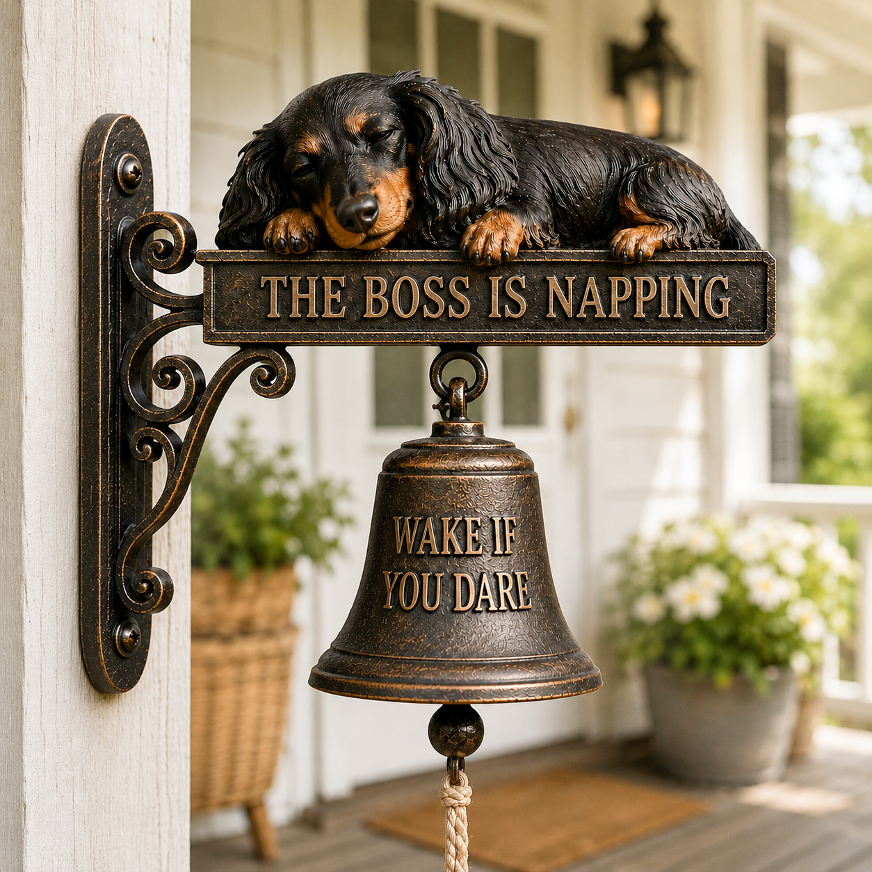 The Boss is Napping Bell 🐶🔔