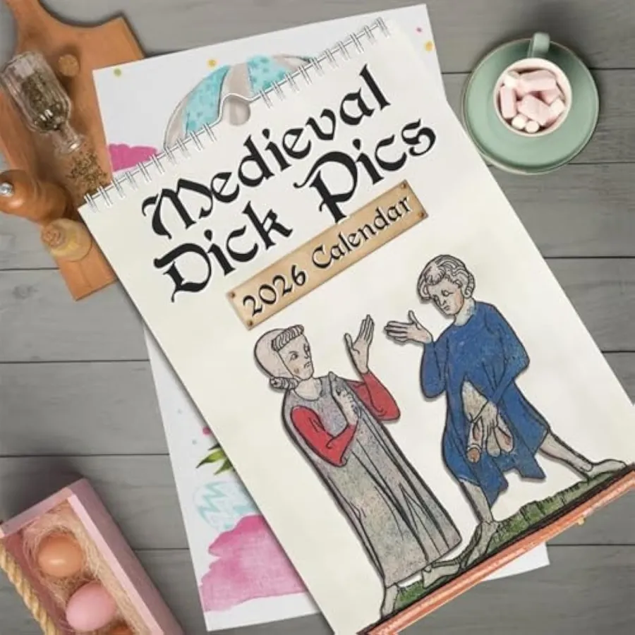 😂Medieval Dick Pics 2026 Calendar