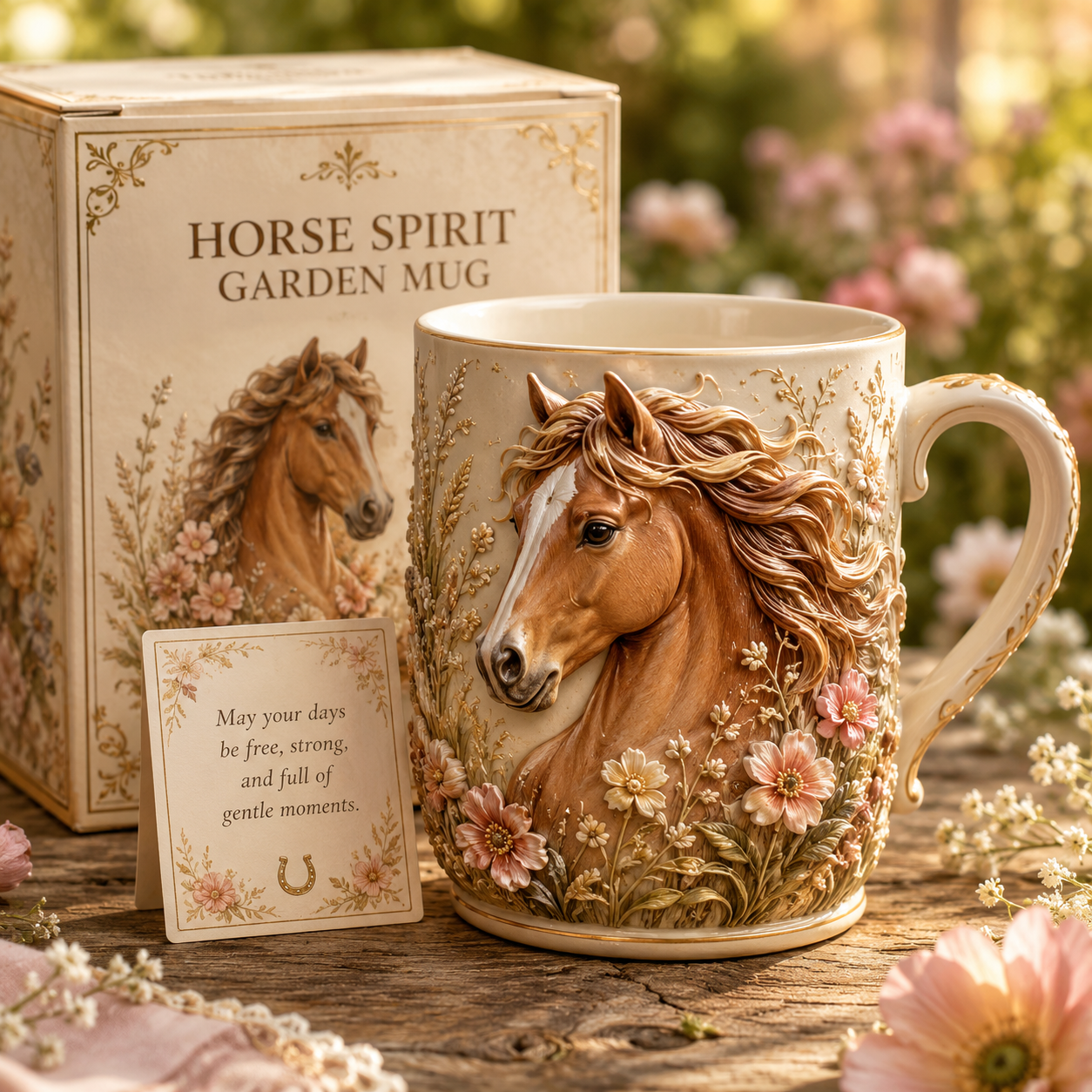 3D Animal Mug Gift Set🐝🐴🐱