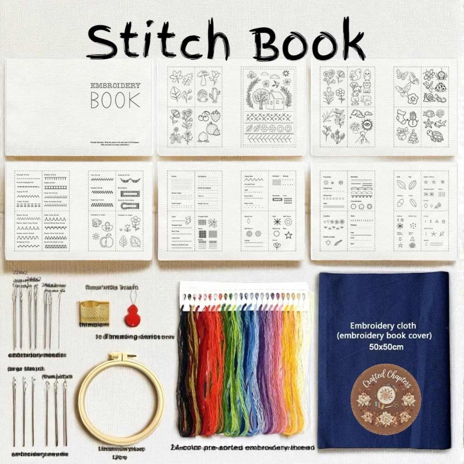 Handcrafted Stitch Book & Kit