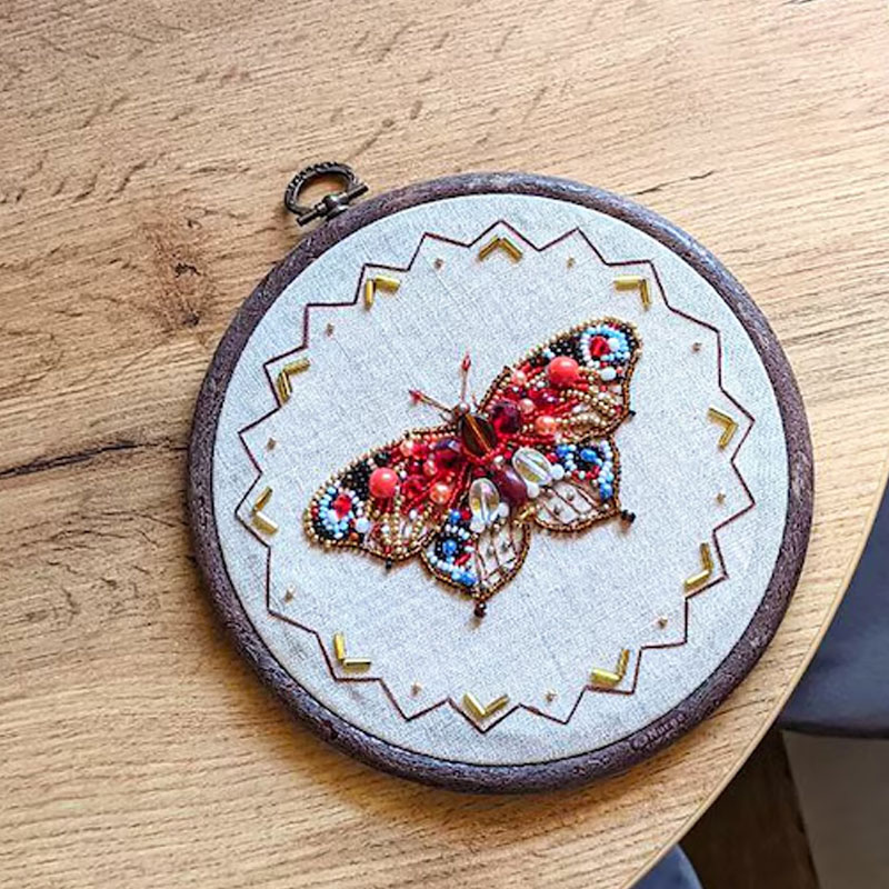 Insect Bead Embroidery