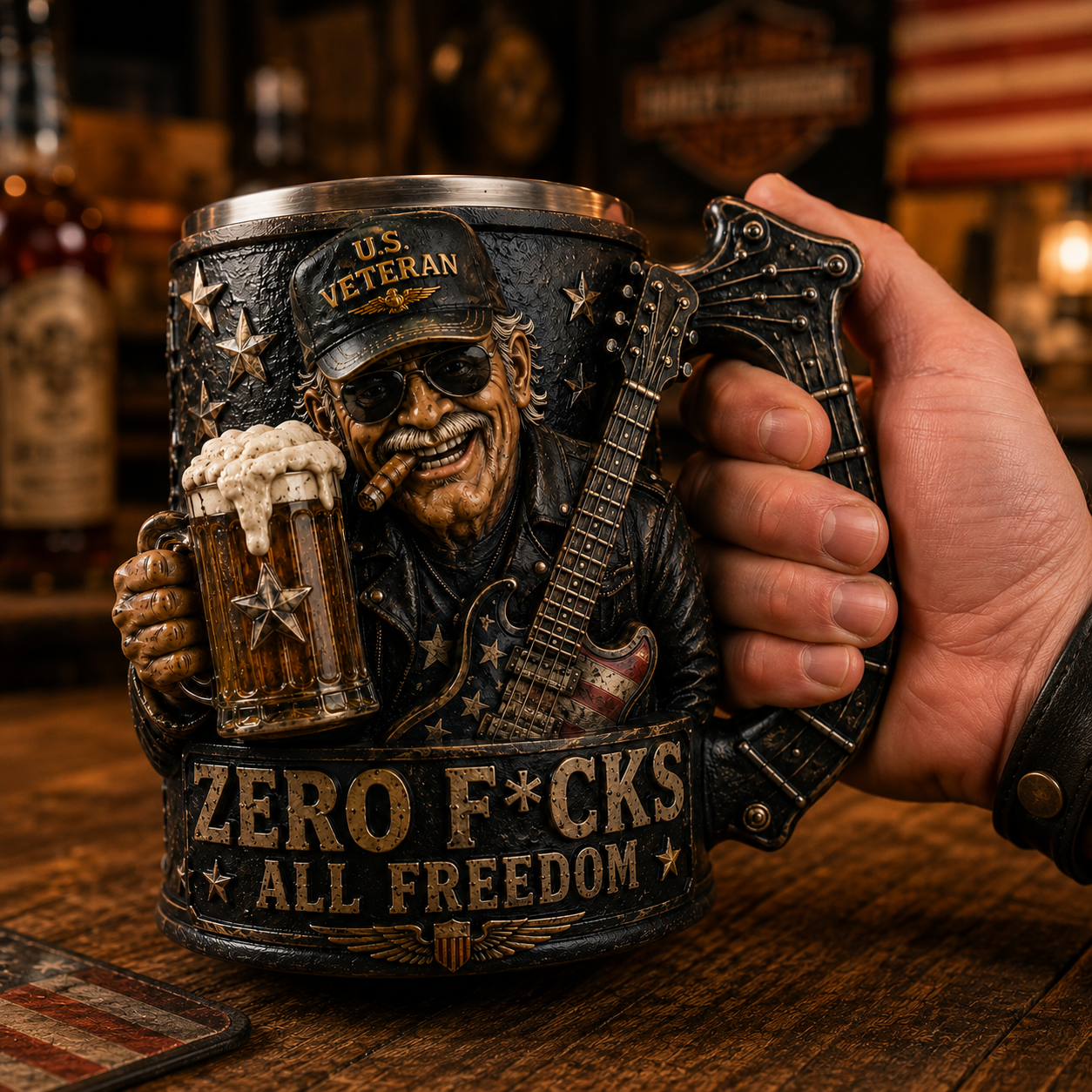 🔥LAST DAY 60% OFF-🧢🇺🇸 Zero F*cks Mug